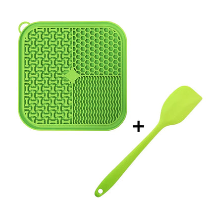Premium Licking Mat for Dogs and Cats - Anxiety Relief Slow Feeder with Suction Cups