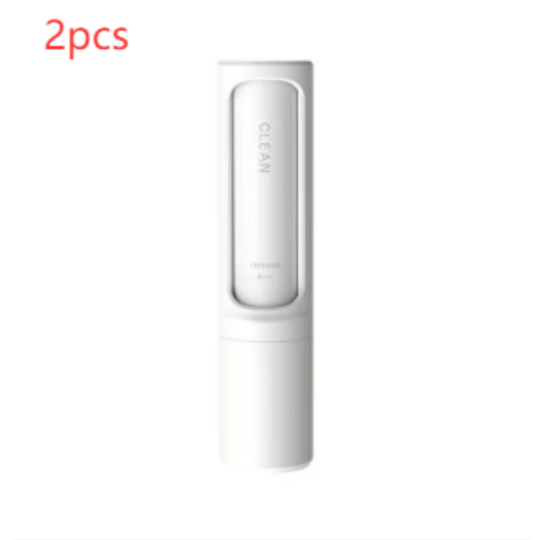 2-in-1 Reusable Pet Hair Remover – Self-Cleaning Lint Roller for Cat & Dog Fur