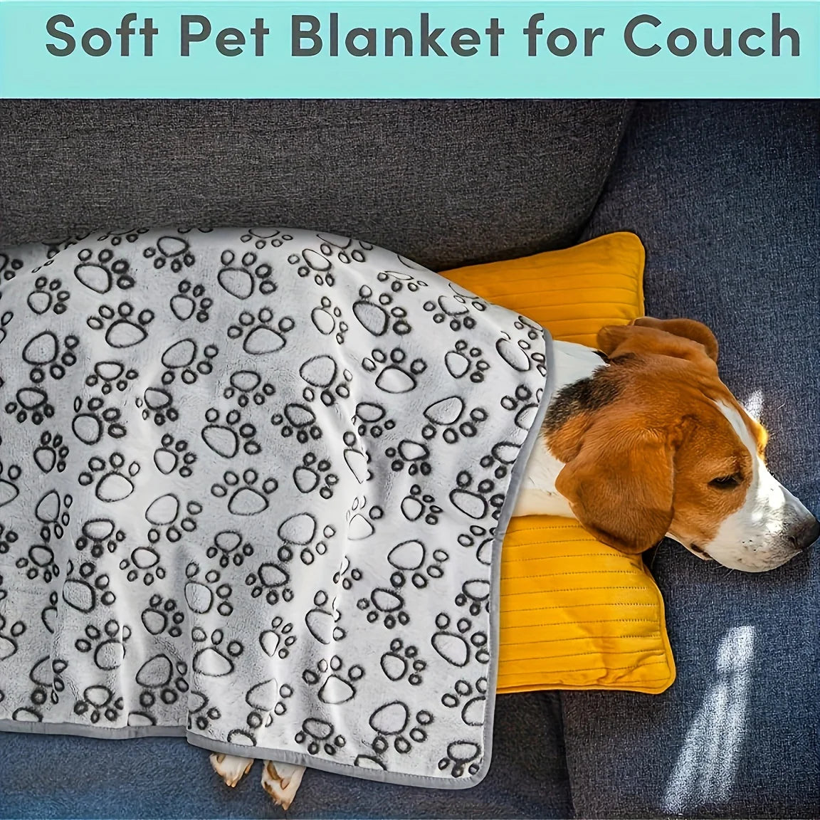 Ultra-Soft Comfort Blanket for Dogs & Cats